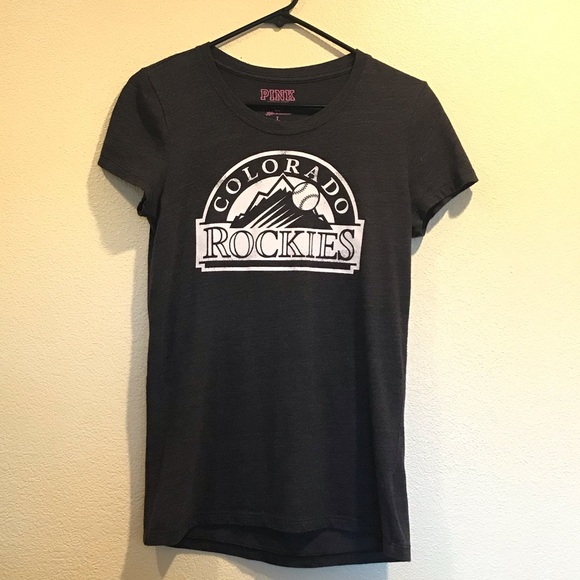 PINK Victoria's Secret Tops - PINK | Colorado Rockie’s Graphic T-shirt